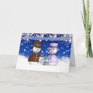 Cartão De Festividades Merry Christmas From Our Home To Your Home