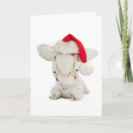 Cartão De Festividades Merry Christmas from the Rabbit