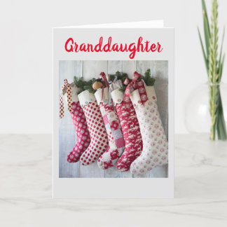 CARTÃO DE FESTIVIDADES MERRY CHRISTMAS **GRANDAUGHER** COM AMOR
