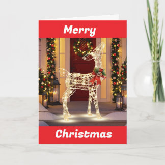 CARTÃO DE FESTIVIDADES **MERRY CHRISTMAS** PARA UM "AMIGO ESPECIAL"