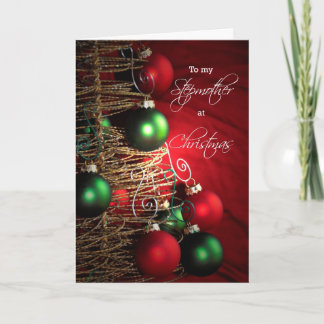 Cartão De Festividades Merry Christmas, Stepmother Holiday Card