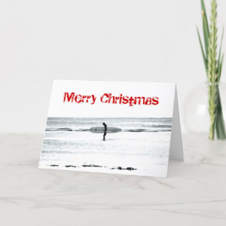 Cartão De Festividades Merry Christmas Surf Card