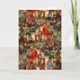 Cartão De Festividades Merry Christmas!! Vintage Greeting Card