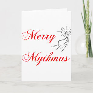 Cartão De Festividades Merry Mythmas