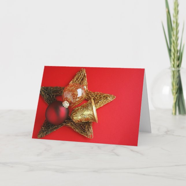 Cartão De Festividades Merry X-Mas! (Frente)