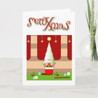 Cartão De Festividades Merry Xmas