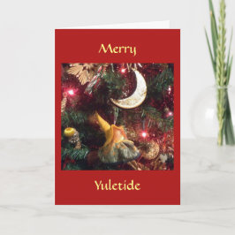 Cartão De Festividades Merry Yuletide