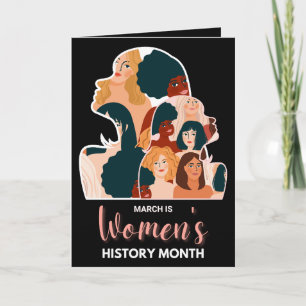 Cartão De Festividades Mês da História das Mulheres