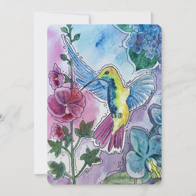 Cartão De Festividades Messenger of Joy (Frente)