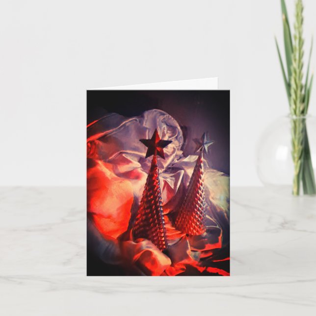 Cartão De Festividades Metallic Christmas (Frente)