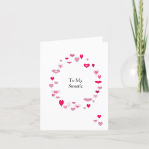 Cartão De Festividades Meu Docinho