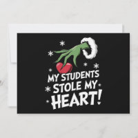 Meus Alunos Roubaram Meu Coração Natal Professor d