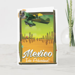 Cartão De Festividades México na aventura!