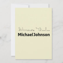 Michael Johnson Traduzido para Hieróglifos