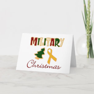 Cartão De Festividades Military Christmas