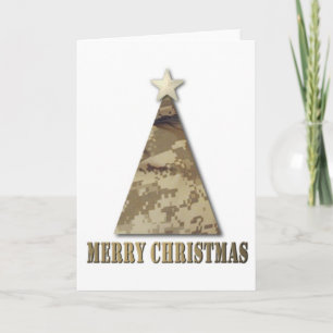 Cartão De Festividades Military Christmas