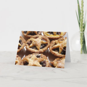 Cartão De Festividades mince pies!