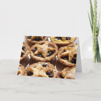 Cartão De Festividades mince pies!