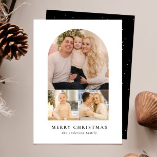 Cartão De Festividades Minimalist Arch 3 Photo