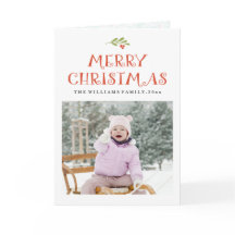 MistletoCartões de foto de Natal