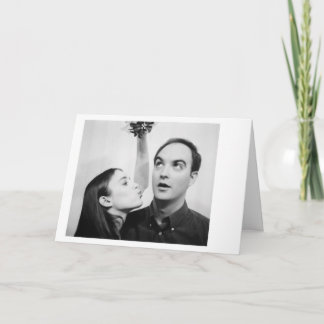 Cartão De Festividades Mistletoe Christmas