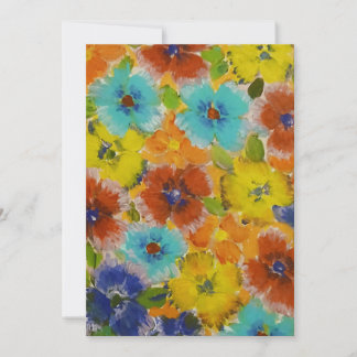 Cartão De Festividades Mistura de Flores
