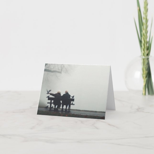 Cartão De Festividades Misty Moments (Frente)