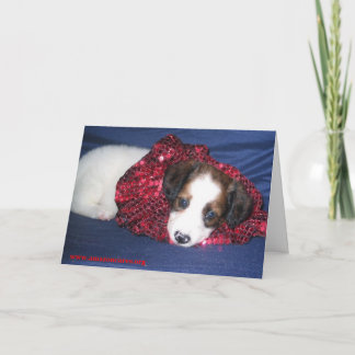 Cartão De Festividades "Mo" Merry Christmas Greeting Card