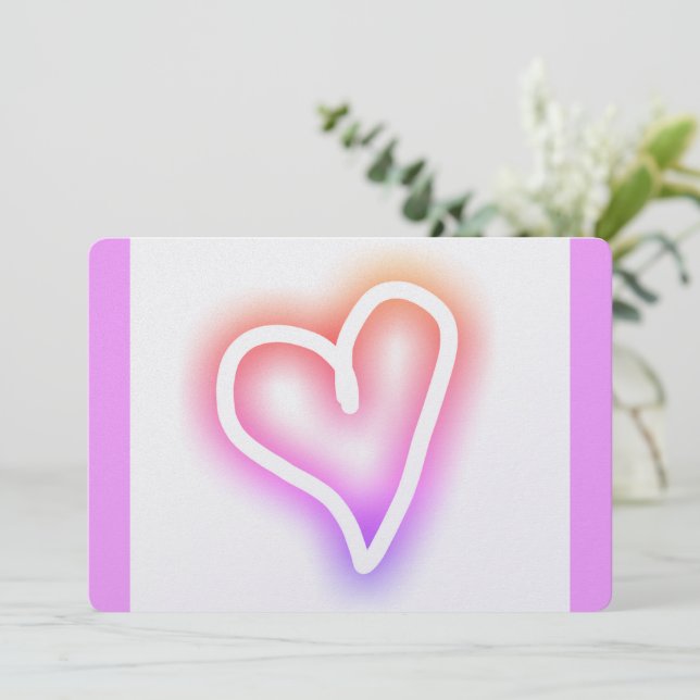 Cartão De Festividades Modern Tu B'Av ט ״ ו ב א ב (Em pé/Frente)