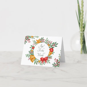 Cartão De Festividades Moldura de feriado bonita personalizada