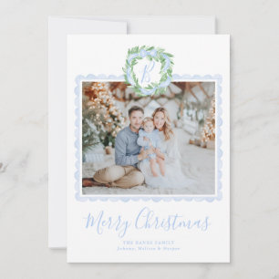 Cartão De Festividades Monograma da Terra do Avô do Milênio