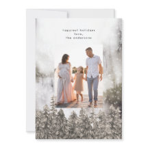 Montanhas Neves Árvores Natal Uma Foto