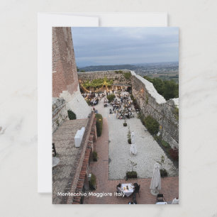 Cartão De Festividades Montecchio Maggiore Itália
