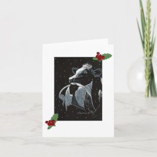 Cartão De Festividades Moo Natal