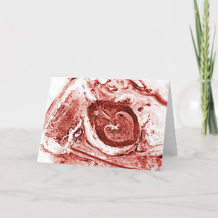 Cartão De Festividades morrendo