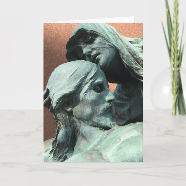 Cartão De Festividades morte terna (Frente)