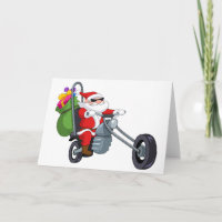 motorcycle biker santa claus