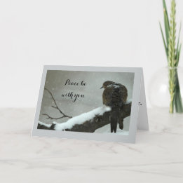 Cartão De Festividades Mourning Dove Christmas Card