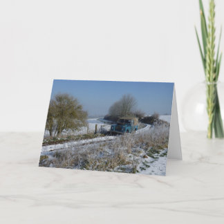 Cartão De Festividades Movimentação do inverno