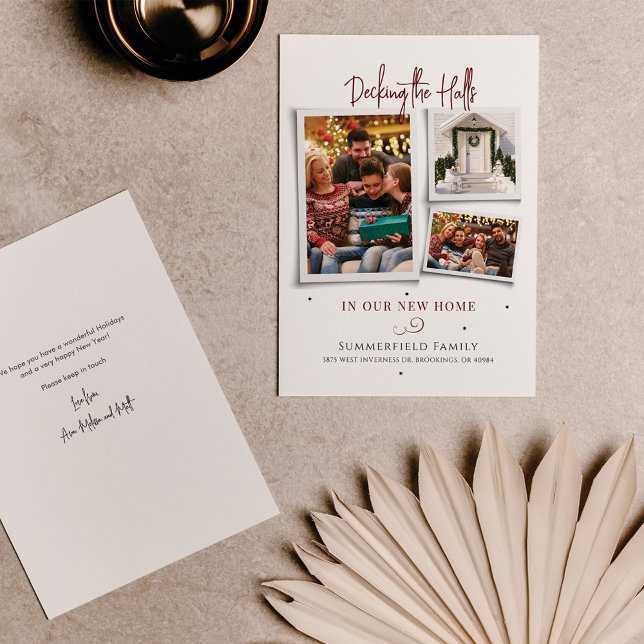 Cartão De Festividades Movimentamos Fotos de Natal Familiar (Criador carregado)