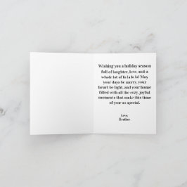 Cartão De Festividades Muita La La La Acontecendo No Momento