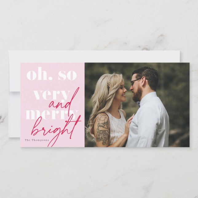 Cartão De Festividades Muito Feliz e bom Natal (Frente)