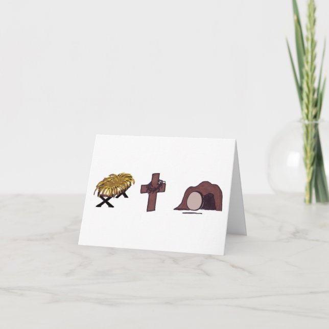 Cartão De Festividades Muito mais do que a feliz (Frente)