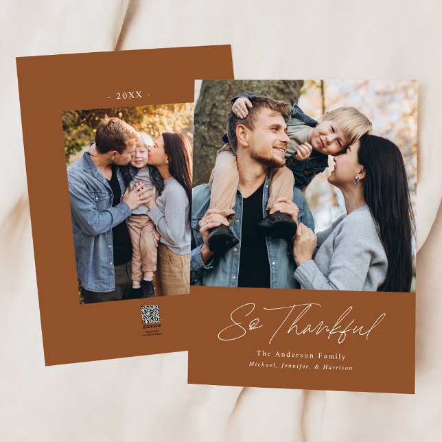 Cartão De Festividades Muito Obrigado Pecan 2 Foto de Ação de Graças (Criador carregado)