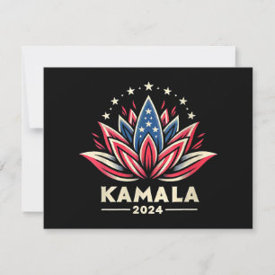 Cartão De Festividades Mulheres Kamala Harris Campanha Presidencial Am 20