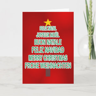 Cartão De Festividades Multicultural Xmas