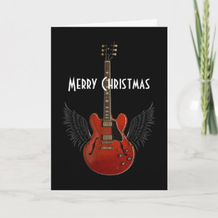 Cartão De Festividades Music is Heaven Christmas Greeting Card