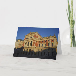 Cartão De Festividades Musikverein