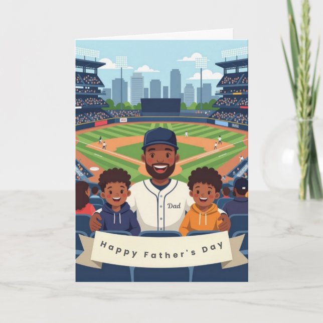 Cartão De Festividades MVP Dad Father's Day Card (Frente)