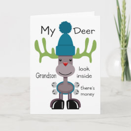 Cartão De Festividades My Deer Grandson
